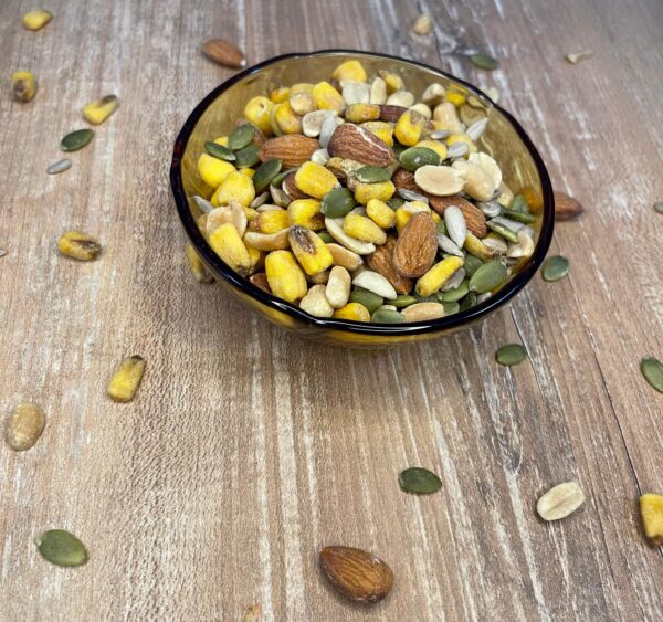 2 Mix Salado / Cervecero - almendra, maíz frito, maní salado, semilla de zapallo y girasol