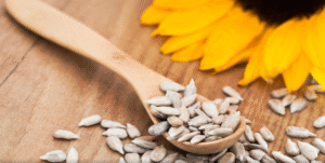 Semillas de girasol peladas