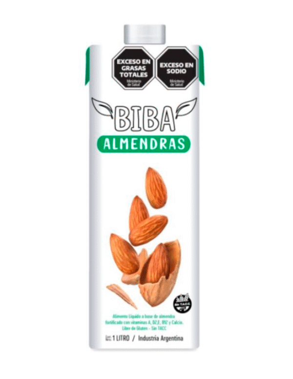 Leche de Almendras x 1l - Biba Leche de almendras x 1L - Biba