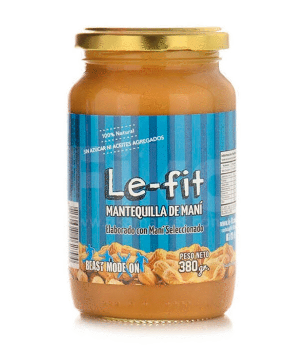Mantequilla de Mani Natural x 360g - Le Fit Mantequilla de Mani Natural x 360g - Le Fit