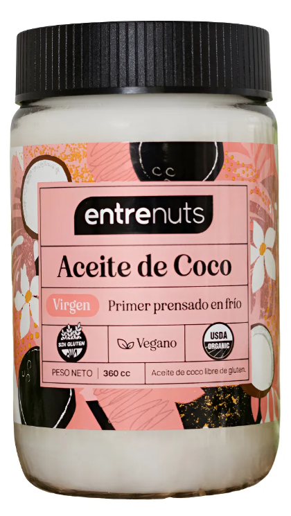 Captura de pantalla 2025-08-11 214926 Aceite de coco virgen x 360ml - Entrenuts