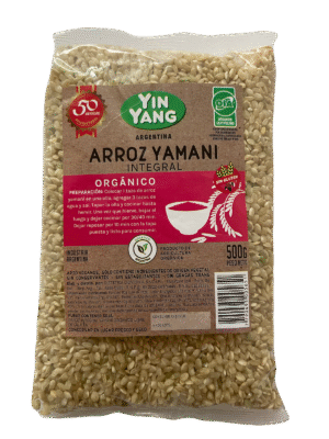 Arroz integral yamaní orgánico x 500gr - Yin Yang