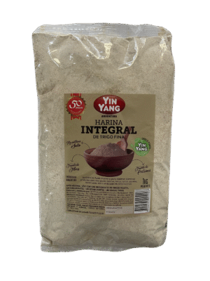 Harina integral fina x 1 Kg -  Yin Yang
