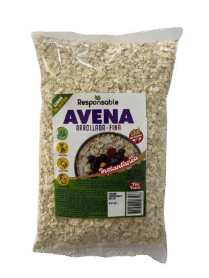 Avena instantánea sin gluten x 400gr - Yin Yang