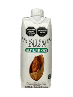 Leche de almendras x 500ml - Biba
