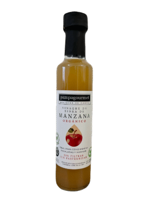 Vinagre de sidra de manzana orgánico x 250ml - Pampagourment