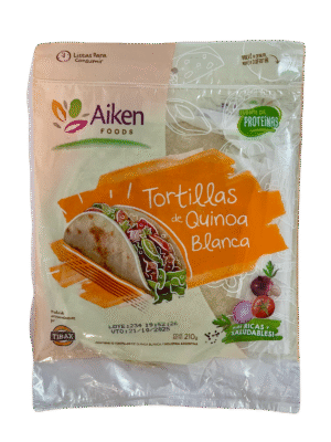 Tortillas de quinoa blanca x 210g - Aiken