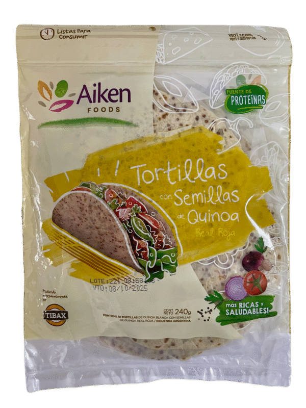 IMG_4344 Tortillas con semillas de quinoa real roja x 240g - Aiken