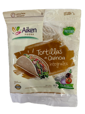 Tortillas de quinoa integrales x 210g - Aiken