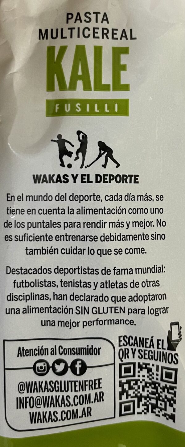 IMG_4388 Pasta seca multicereal fusilli con Kale x 300g - Wakas