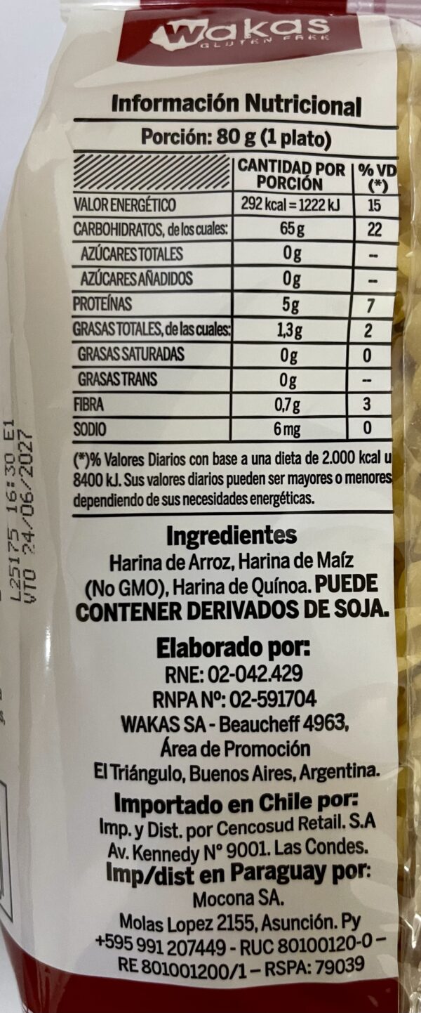 IMG_4391 Pasta seca multicereal fusilli con Quinoa x 300g - Wakas