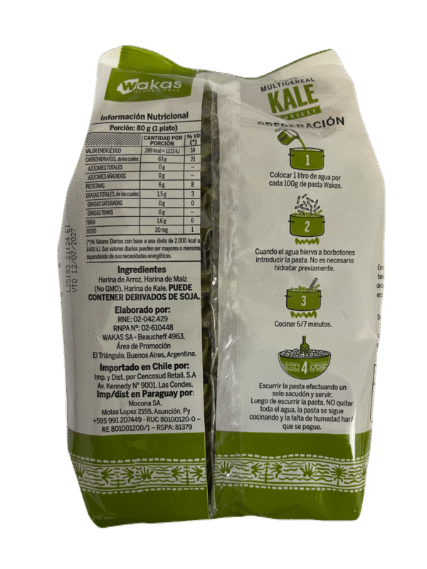 IMG_4396 Pasta seca multicereal fusilli con Kale x 300g - Wakas