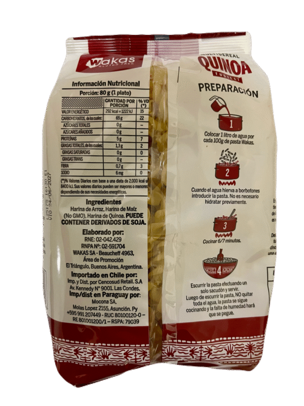 IMG_4399 Pasta seca multicereal fusilli con Quinoa x 300g - Wakas