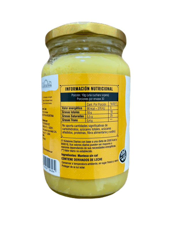 IMG_5737 Manteca clarificada ghee x 300g - Cow's Pure