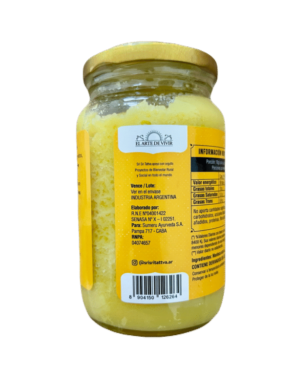 IMG_5739 Manteca clarificada ghee x 300g - Cow's Pure