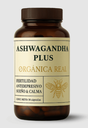 Ashwagandha Plus en cápsulas x 43g - Orgánica Real