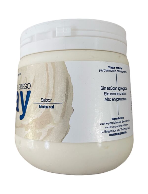 Yogur griego natural, sin conservante ni azucar agregada x 750g - Kay