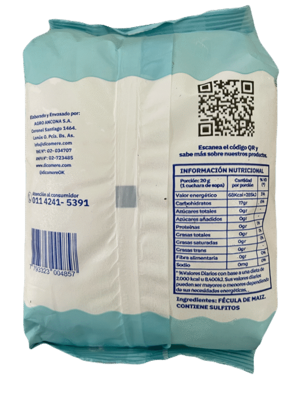 Fécula de maiz x 450g - Dicomere