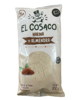 Harina de almendras sin piel x 200g - El Cosaco