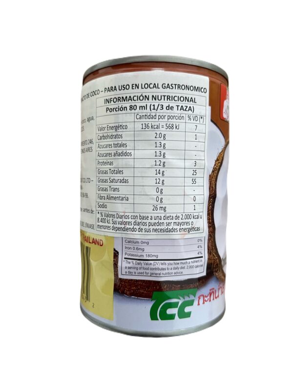 Crema de coco x 400ml - Chaokoh