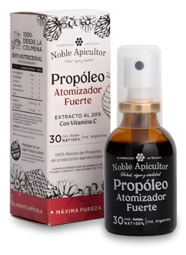 Propóleo con atomizador x 30ml - Noble Apicultor