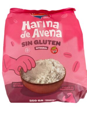 Harina de avena SIN GLUTEN integral x 350g - Dicomere