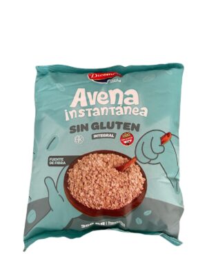 Avena instantanea SIN GLUTEN integral x 350g - Dicomere