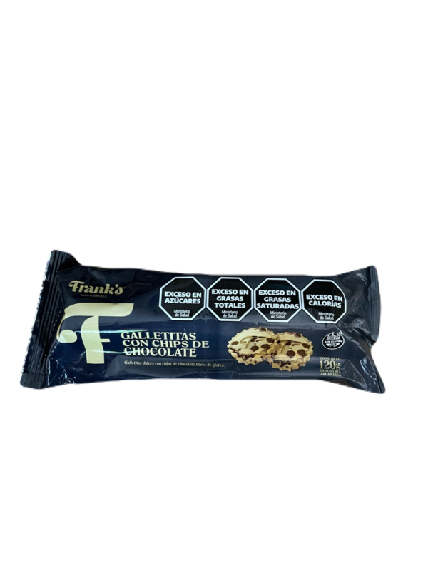 Galletas con chispas de chocolate SIN TACC x 120g - Frank's