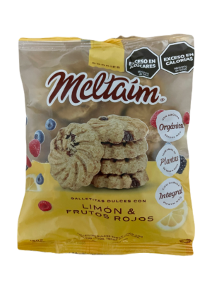 Galletitas dulces con limón y frutos rojos x150g - Meltaín