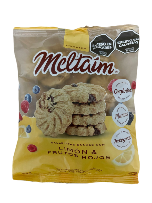 Galletitas dulces con limón y frutos rojos x150g - Meltaín