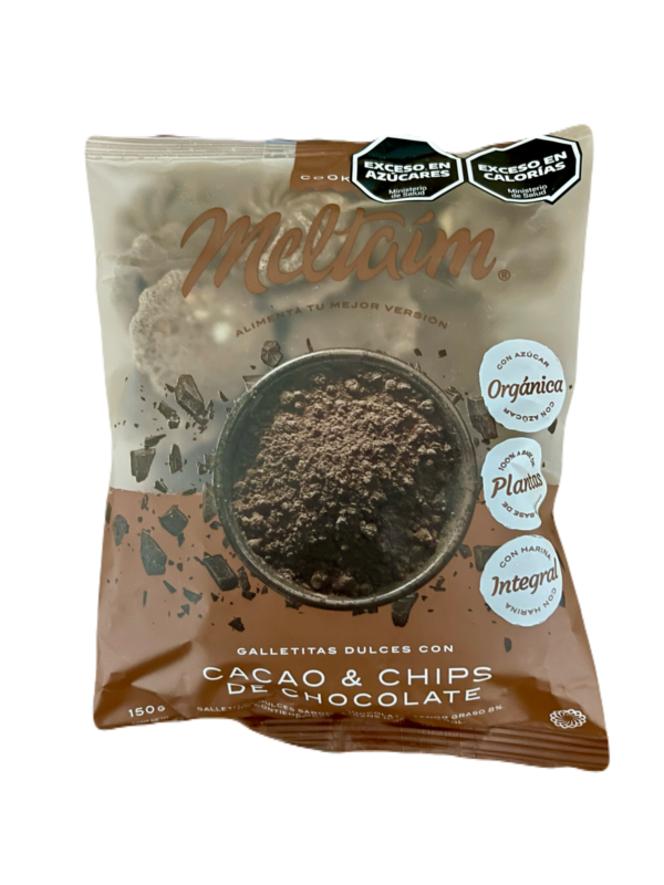 Galletitas dulces con cacao y chips de chocolate x150g - Meltaín