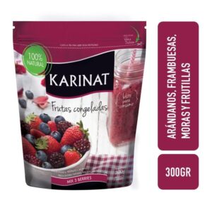 Mix 3 Berries, Arándanos, Mora y Frutillas x 300g - Karinat