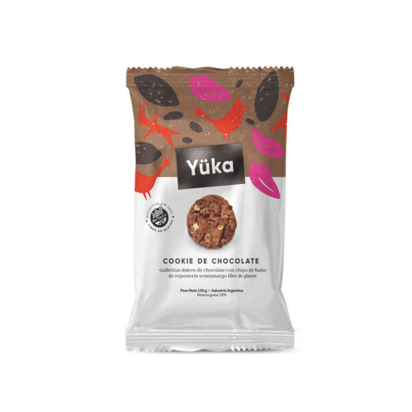YUKA18_1 Galletas de Chocolate con Chispas de Chocolate x 150g - Yuka