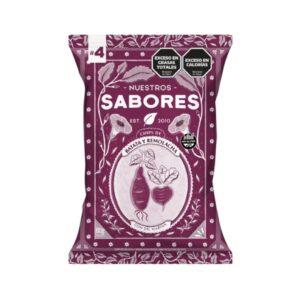 Chips de remolacha y batata x 80g - Nuestros Sabores